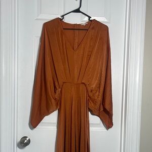 Easel Rust Maxi Dress